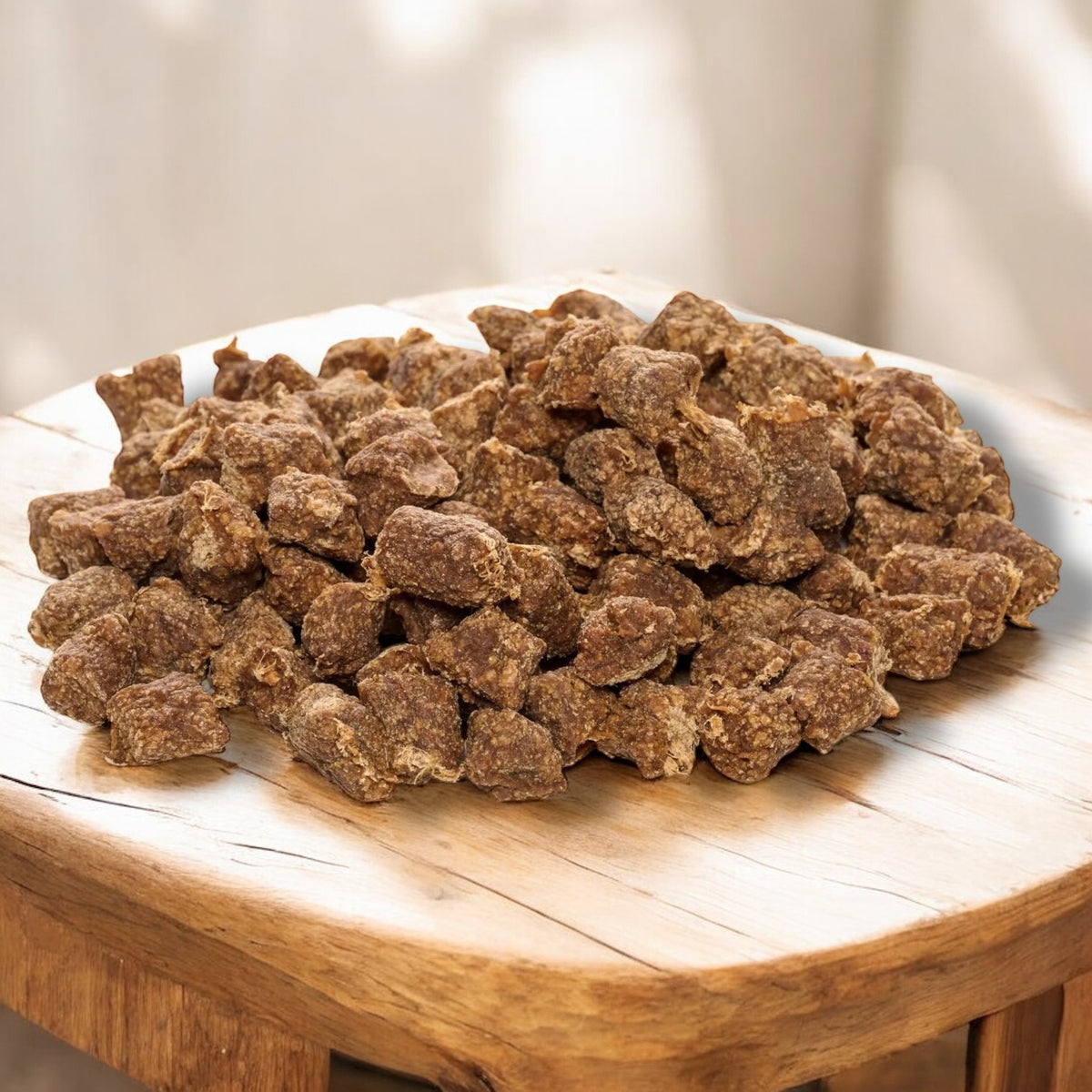 Kaninchen-Fleisch-Würfel mini, Kaninchenfleischwürfel, Fleischwürfel vom Kaninchen
