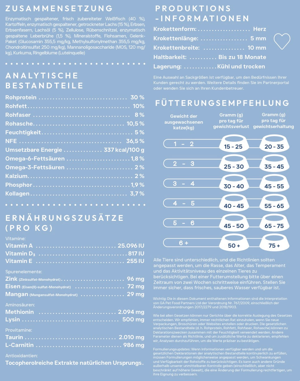 X-CLASS Vet+ Gewichtsmanagement für sterilisierte Katzen
