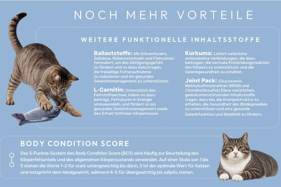 X-CLASS Vet+ Gewichtsmanagement für sterilisierte Katzen