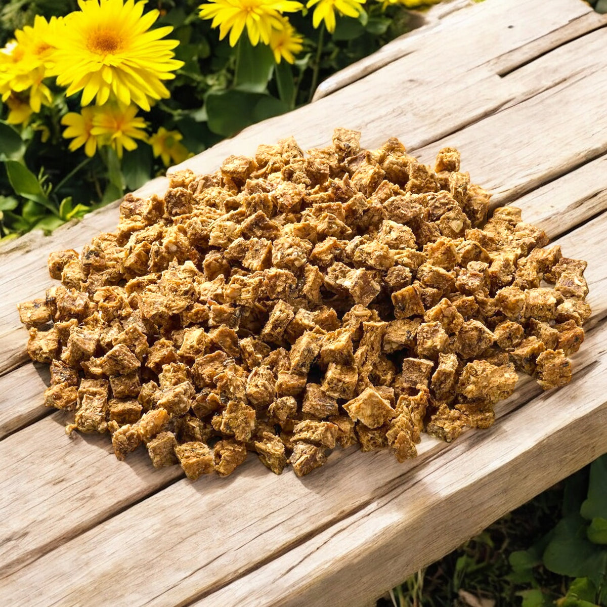 Flunderwürfel mini, getrocknet 100g