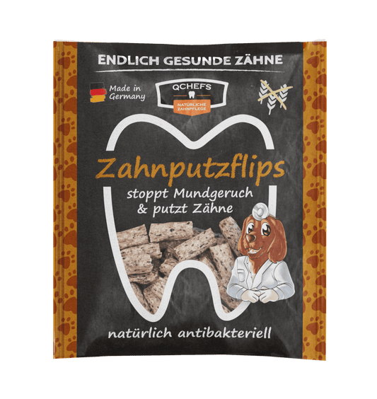 QCHEFS Zahnputzflips Hund
