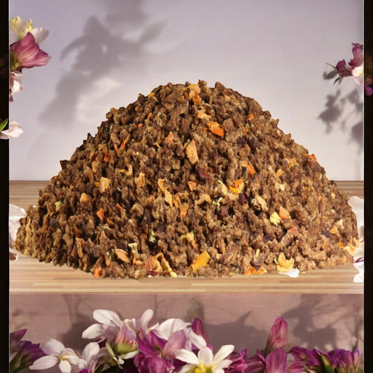 TROCKENBARF - RIND mit Obst und Gemüse  (800G)