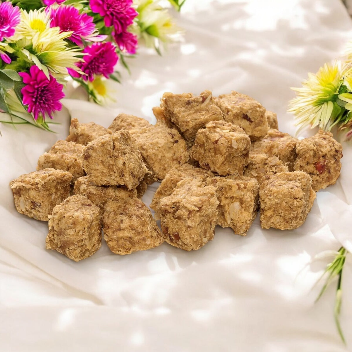 Gänse-Fleischwürfel, getrocknet, Gänsefleischwürfel, 100g