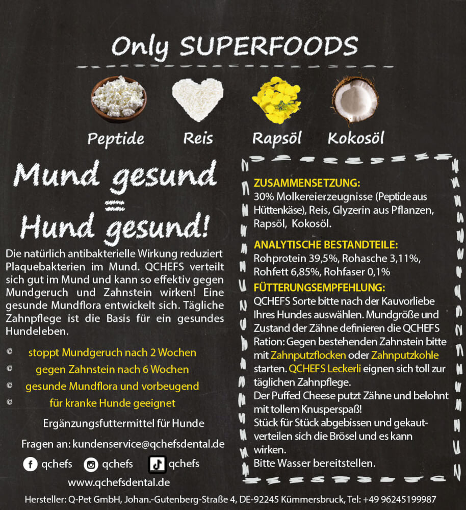 QCHEFS Puffed Cheese