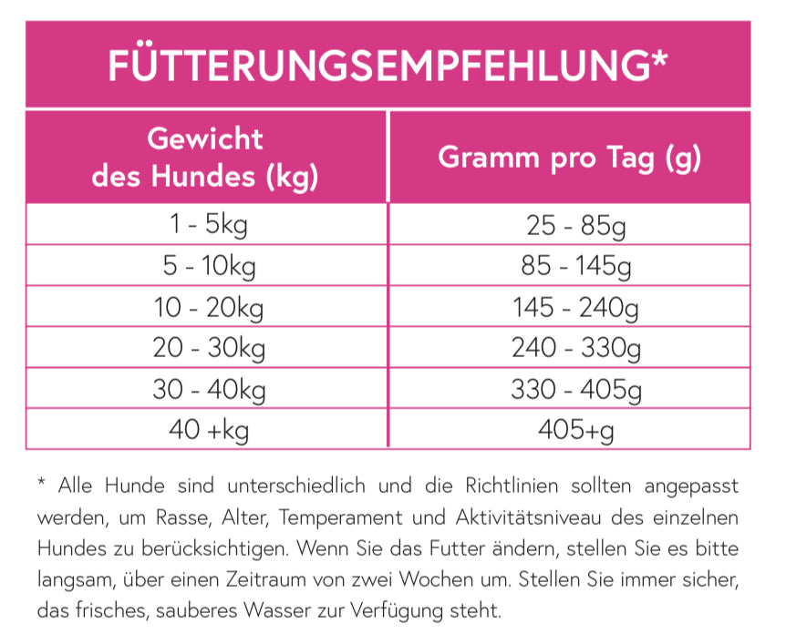 Superfood 65 Truthahn mit Schwein für ausgewachsene ältere kleine Hunde (Senior) & light
